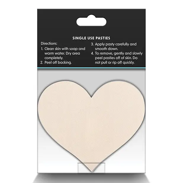 Pretty Pasties Heart I Assorted - 4 Pair - Lingerie - Packaged