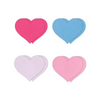 Pretty Pasties Heart II Assorted - 4 Pair - Lingerie - Packaged