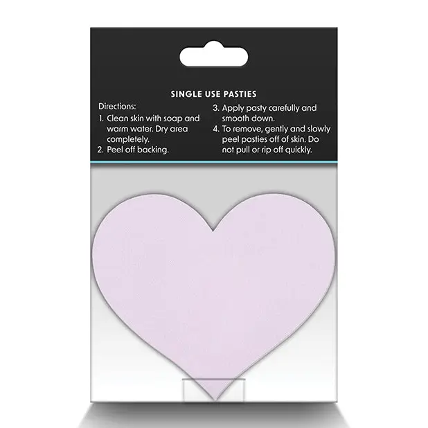 Pretty Pasties Heart II Assorted - 4 Pair - Lingerie - Packaged