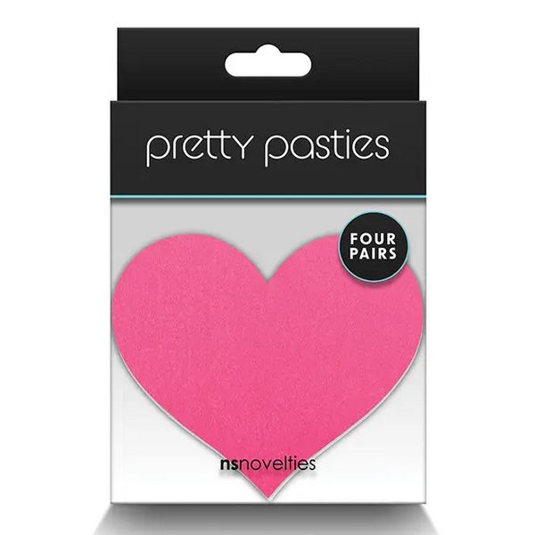 Pretty Pasties Heart II Assorted - 4 Pair - Lingerie - Packaged