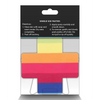Pretty Pasties Pride Cross & Star Rainbow - 2 Pair - Lingerie - Packaged
