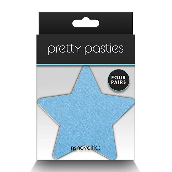 Pretty Pasties Star I Assorted - 4 Pair - Lingerie - Packaged