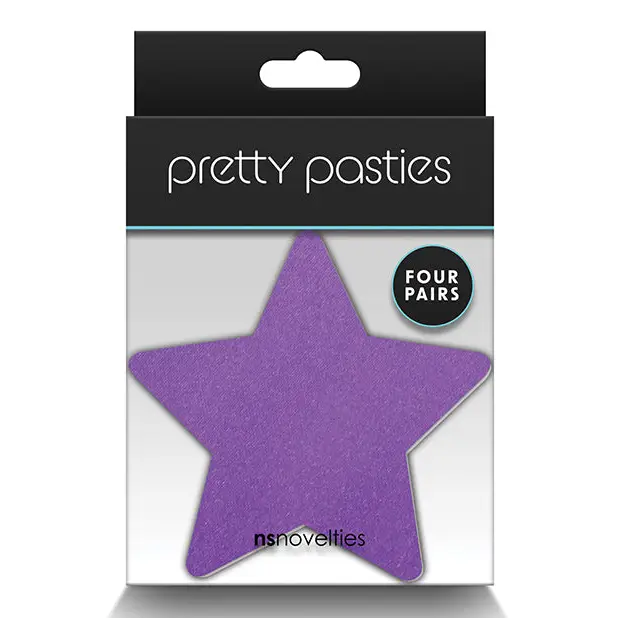 Pretty Pasties Star I Assorted - 4 Pair - Lingerie - Packaged