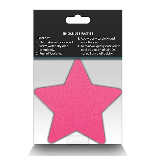 Pretty Pasties Star I Assorted - 4 Pair - Lingerie - Packaged