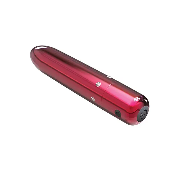 Pretty Point Rechargeable Bullet - 10 Functions Pink - Stimulators