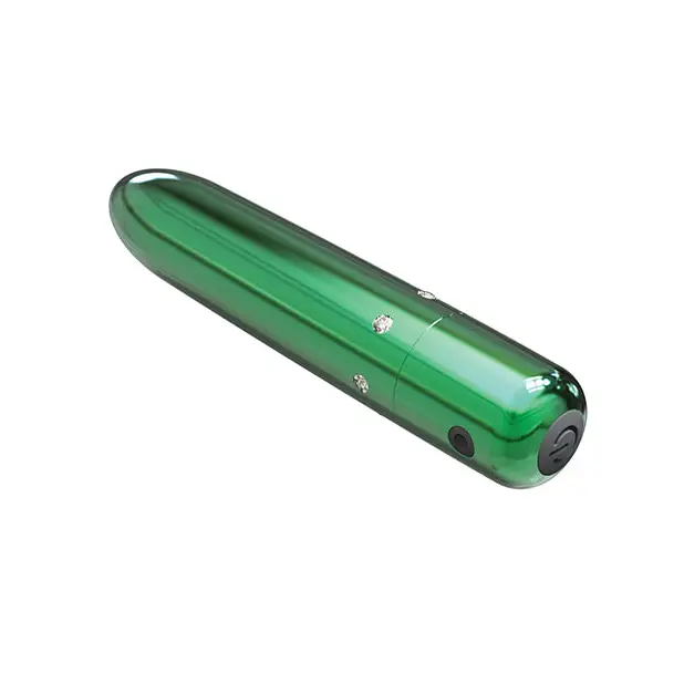 Pretty Point Rechargeable Bullet - 10 Functions Teal - Stimulators