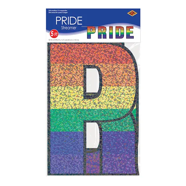 Pride Streamer - Gay & Lesbian Products