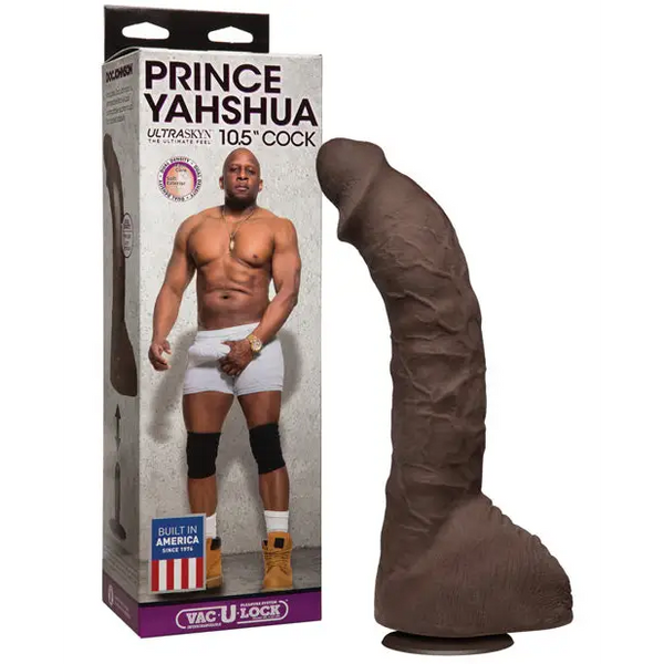 Prince Yahshua Ultraskyn 10.5’’ Cock - Chocolate - Dongs & Dildos