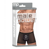 Private Screening Micro Mesh & Modal Skull Pouch Short Black SM - Lingerie - Packaged