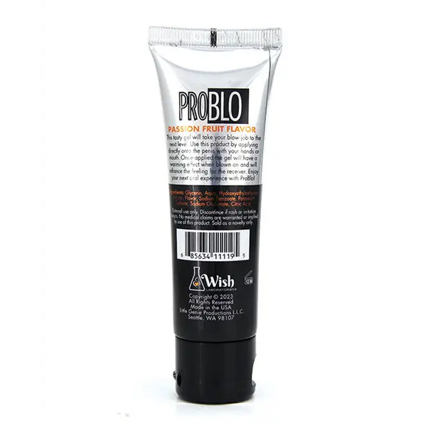 Pro Blo Oral Pleasure Gel - 1.5 oz Passion Fruit