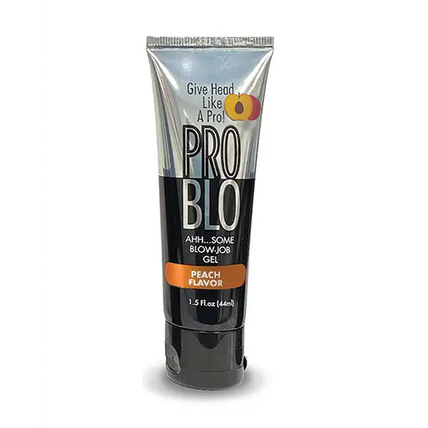 Pro Blo Oral Pleasure Gel - Peach - Sexual Enhancers