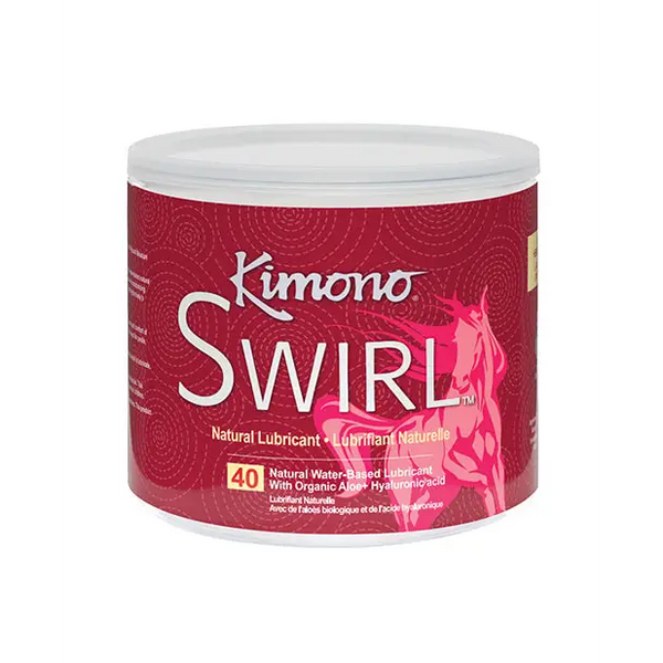 PROMO Kimono Natural Lubricant Sachet - Display Bowl 40 ct