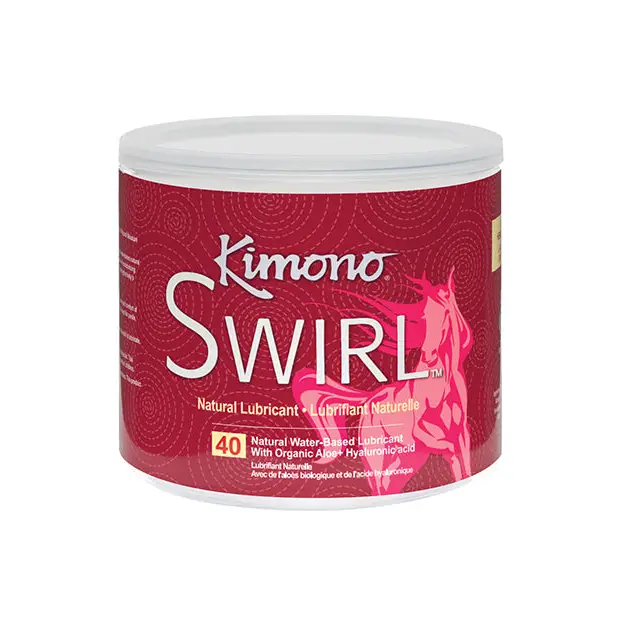PROMO Kimono Natural Lubricant Sachet - Display Bowl 40 ct