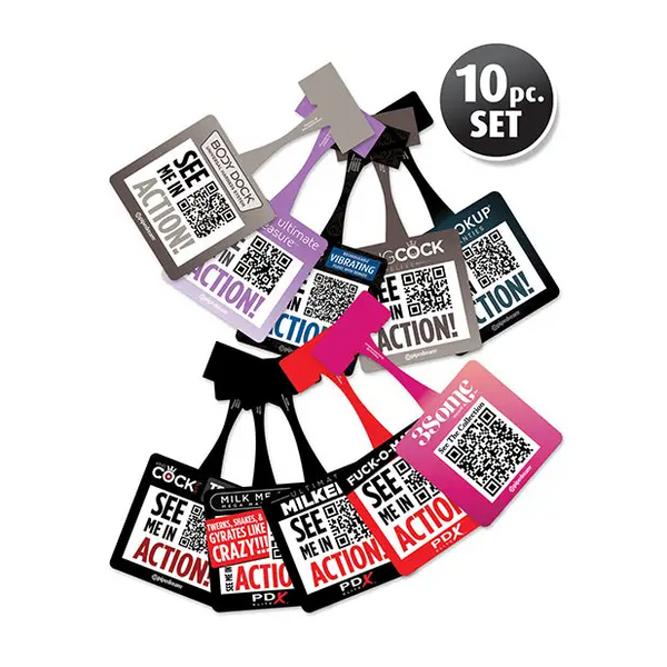 PROMO Pipedream Shelf Wobblers - Pack of 10