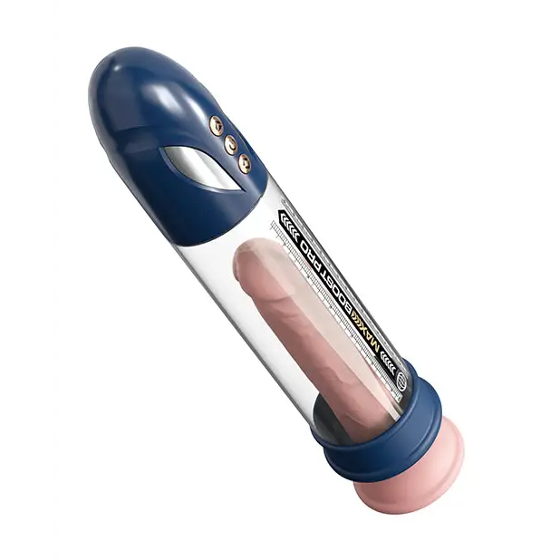 Pump Work Max Boost Pro - Blue/Clear