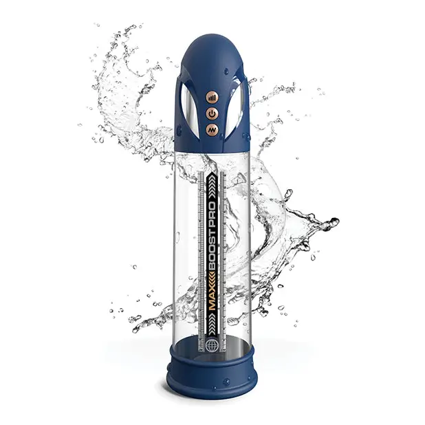 Pump Work Max Boost Pro - Blue/Clear