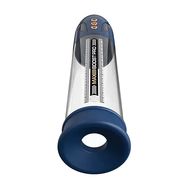 Pump Work Max Boost Pro - Blue/Clear