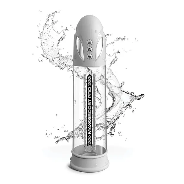 Pump Work Max Boost Pro - White/Clear
