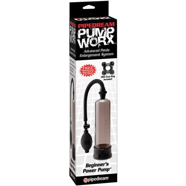 Pump Worx Beginner’s Power Pump - Black - Penis Enhancement