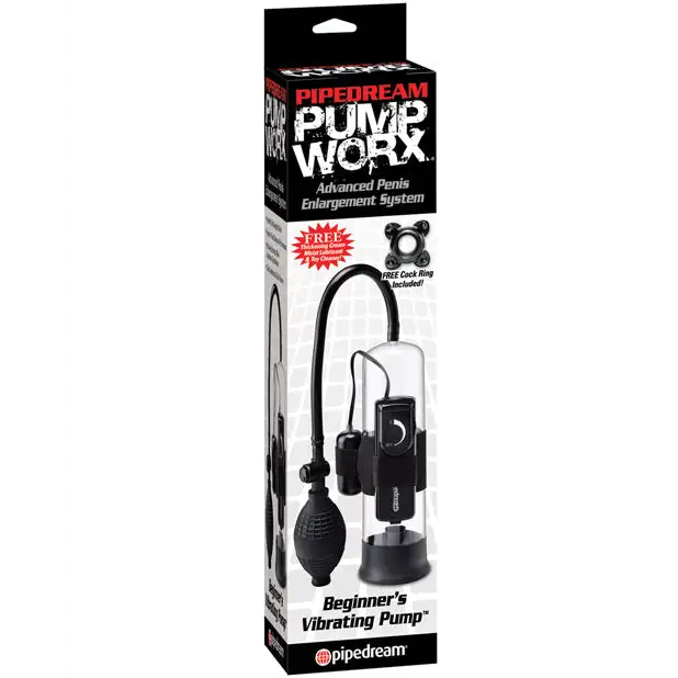 Pump Worx Beginner’s Vibrating Pump - Penis Enhancement