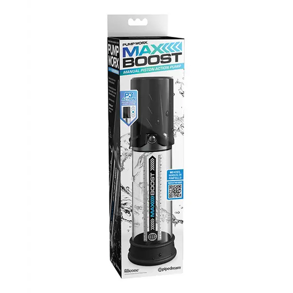 Pump Worx Max Boost - Black - Penis Enhancement