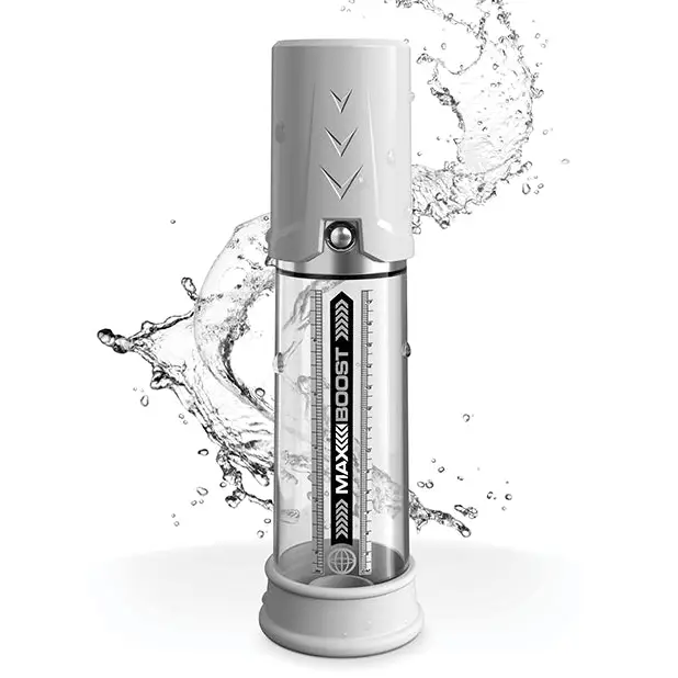 Pump Worx Max Boost - White - Penis Enhancement