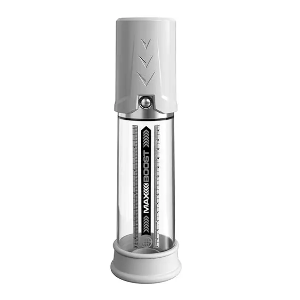 Pump Worx Max Boost - White - Penis Enhancement