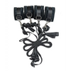 Punishment 5 pc Bed Restraints - Bondage Blindfolds & Restraints