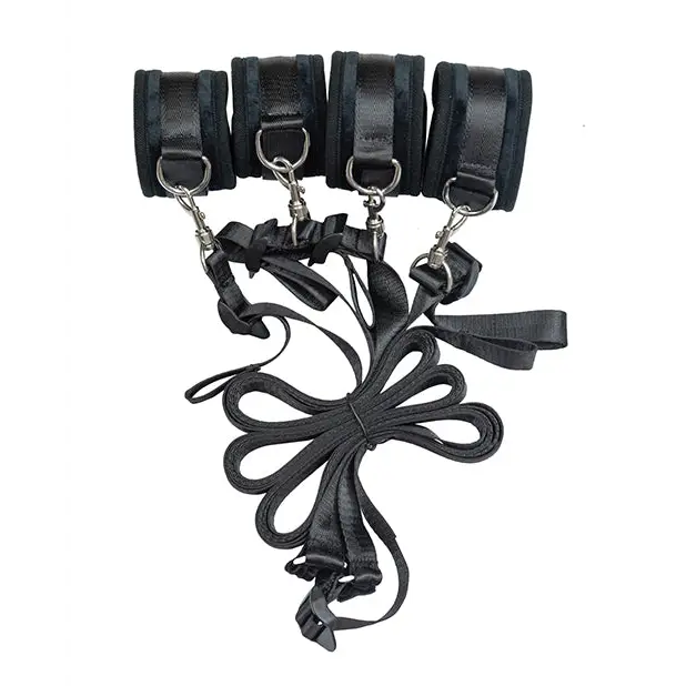 Punishment 5 pc Bed Restraints - Bondage Blindfolds & Restraints