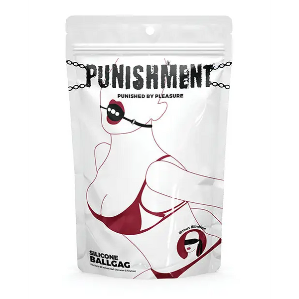 Punishment Ball Gag - Bondage Blindfolds & Restraints