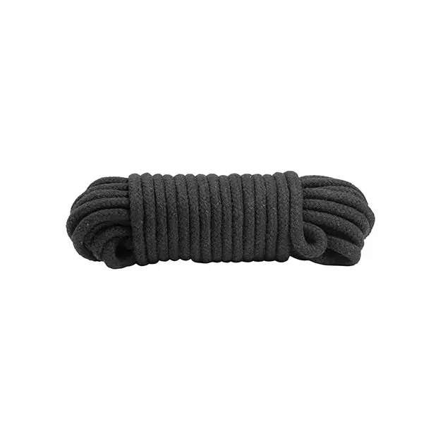 Punishment Bondage Rope - Black - Bondage Blindfolds & Restraints