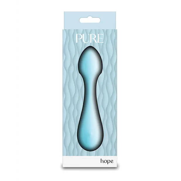 Pure Hope Vibrating Wand - Blue - Massage Products