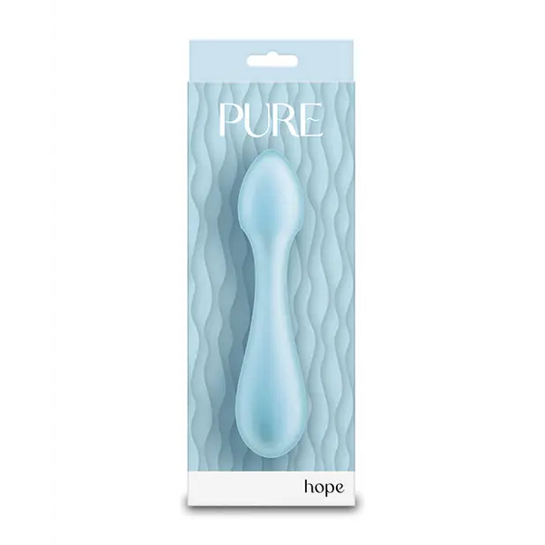 Pure Hope Vibrating Wand - Blue - Massage Products