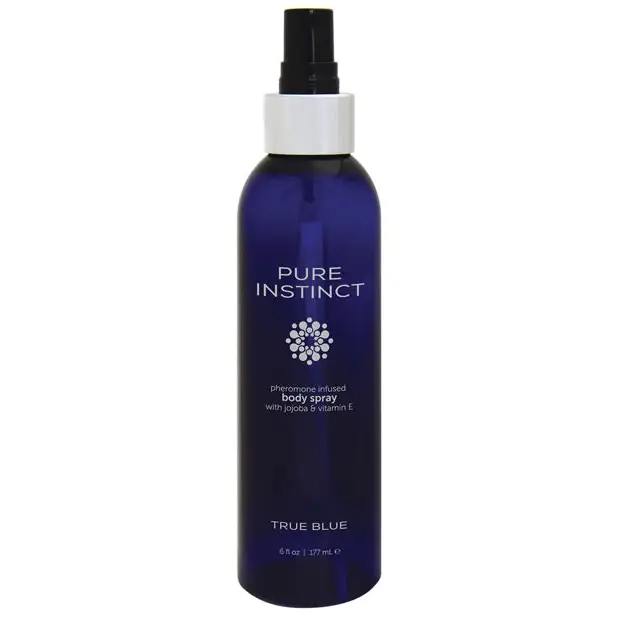 Pure Instinct Pheromone Body Spray True Blue - 6 oz - Sexual Enhancers