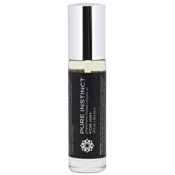 Pure Instinct Pheromone Cologne Oil For Him Roll On - 10.2 ml - Sexual Enhancers