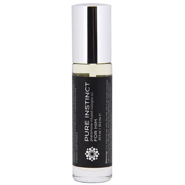 Pure Instinct Pheromone Cologne Oil For Him Roll On - 10.2 ml - Sexual Enhancers