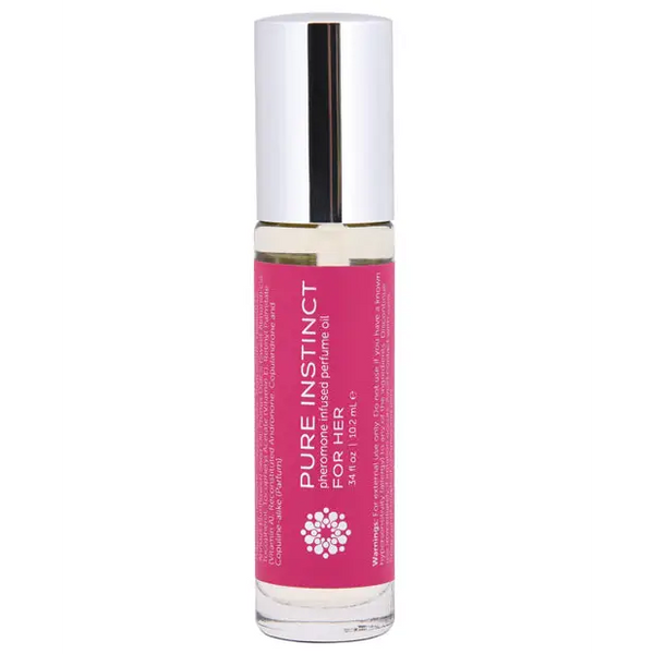 Pure Instinct Pheromone Perfume Oil Roll On For Her - 10.2 ml - Sexual Enhancers