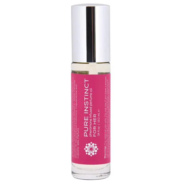 Pure Instinct Pheromone Perfume Oil Roll On For Her - 10.2 ml - Sexual Enhancers