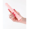Pure Joy Textured Vibrator - Peach - Vibrators