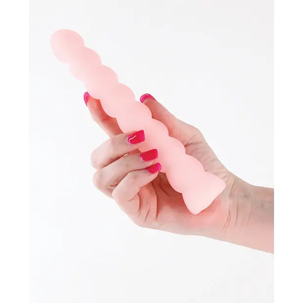 Pure Joy Textured Vibrator - Peach - Vibrators