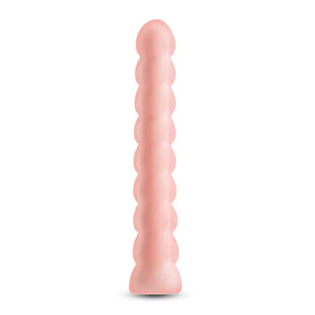 Pure Joy Textured Vibrator - Peach - Vibrators