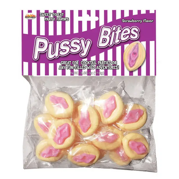 Pussy Bites - Strawberry - Bachelorette & Party Supplies