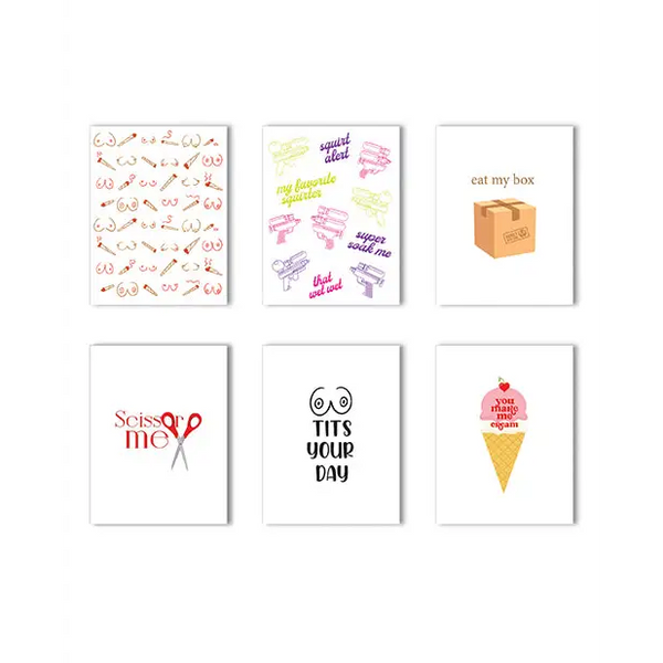 Pussy Power Naughty Greeting Card - Var - Bachelorette & Party Supplies