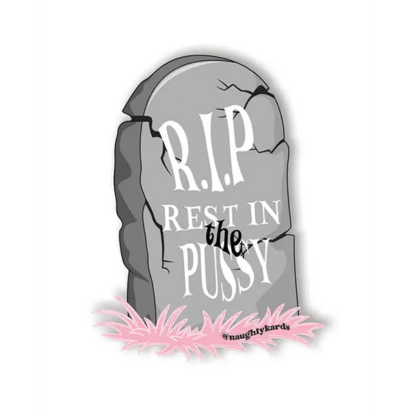 R.I.P Sticker - Pack of 3