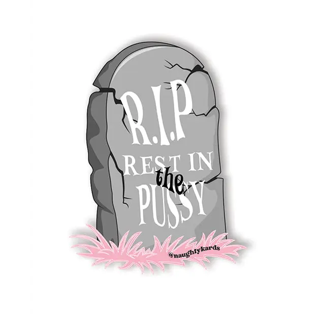 R.I.P Sticker - Pack of 3