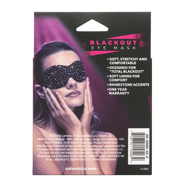 Radiance Blackout Eye Mask - Bondage Blindfolds & Restraints