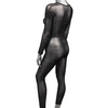Radiance Crotchless Full Body Suit Black QN - Lingerie - Plus/Queen - Packaged