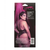 Radiance Deep V Body Suit Black QN - Lingerie - Plus/Queen - Packaged