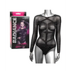 Radiance Long Sleeve Body Suit Black O/S - Lingerie - Packaged
