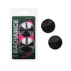 Radiance Round Pasties Black O/S - Lingerie - Packaged